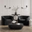 Iris White Side Table