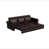 Dark Brown Faux Leather est en rupture de stock