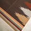 Abstract Wool Hand Woven Area Rug-2116026738