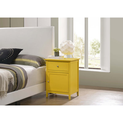 Chic Transitional Nightstand