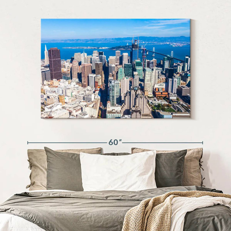 Nicci Downtown San Francisco, 34" H x 51" W