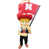 NCAA 3.75" Nebraska Mascot Ornament est en rupture de stock