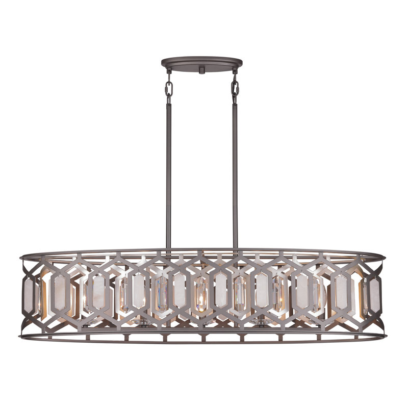 Minka Lavery Hexly - 5 Lights Island In Bronze & Sultry Silver