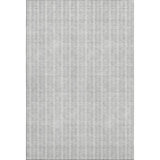 Premium Machine Washable Prisco Silver Rug
