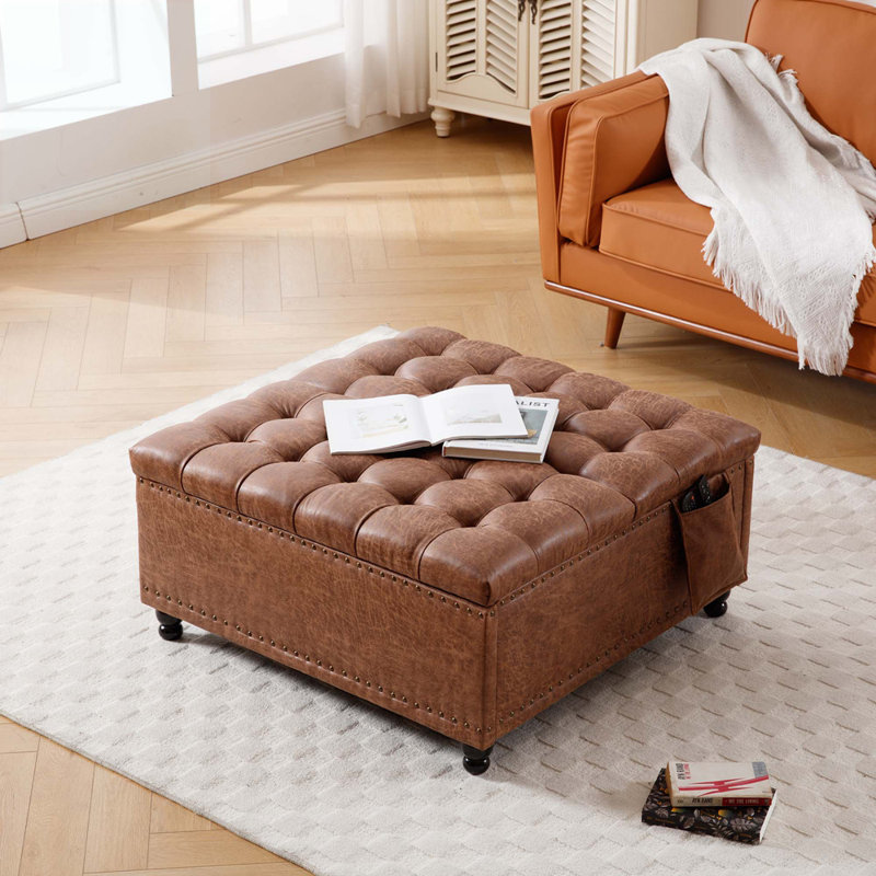 Banc de rangement repose-pieds
