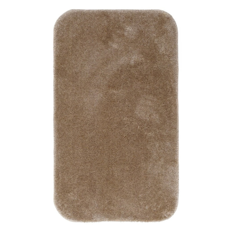 Tapis de bain Auna, Beige noisette