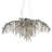 Montriel 12 - Light Steel Dimmable Tiered Chandelier-1357263440