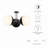 Modway Stellar 3-Light Semi-Flush Ceiling Light-1464319115