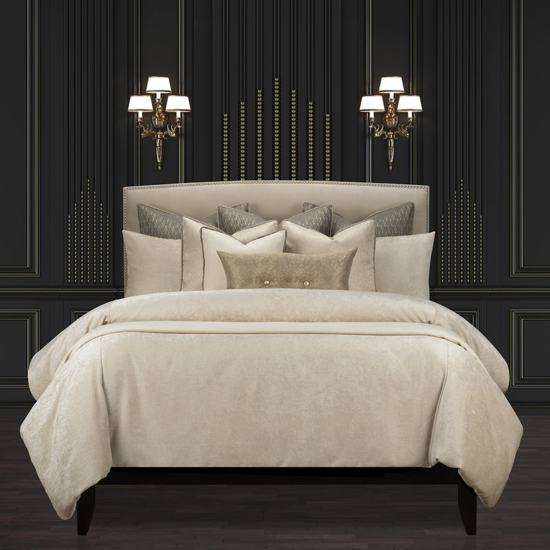 Rhythm And Rhyme Luxury Duvet Cover & Insert Set, Twin Duvet Cover + 2 Throw Pillows