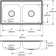 Dayton 33" L x 19" W Double Basin Drop-In Kitchen Sink