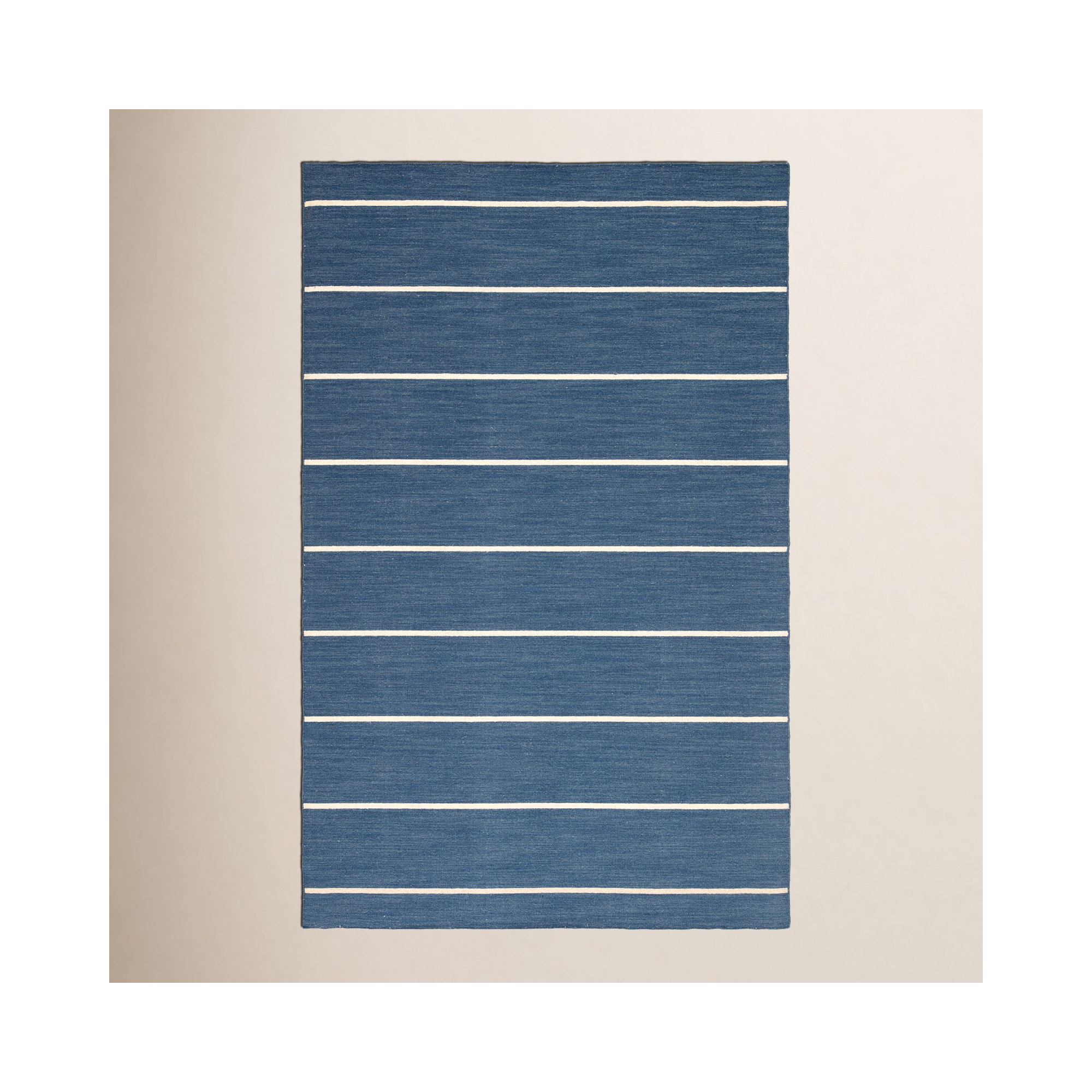 Creekmont Handmade Wool Cream Rug, Rectangle 7'6'' x 9'10''