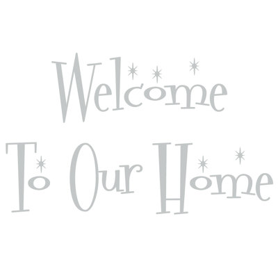 Text & Numbers Non-Wall Damaging Wall Decal