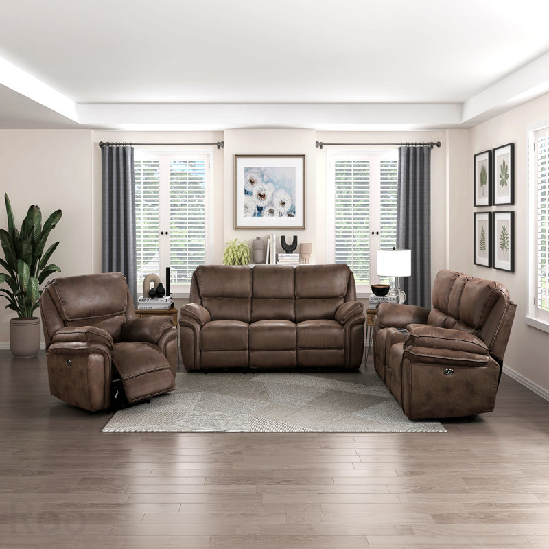 Ensemble de canapé de salon moelleux 3pc