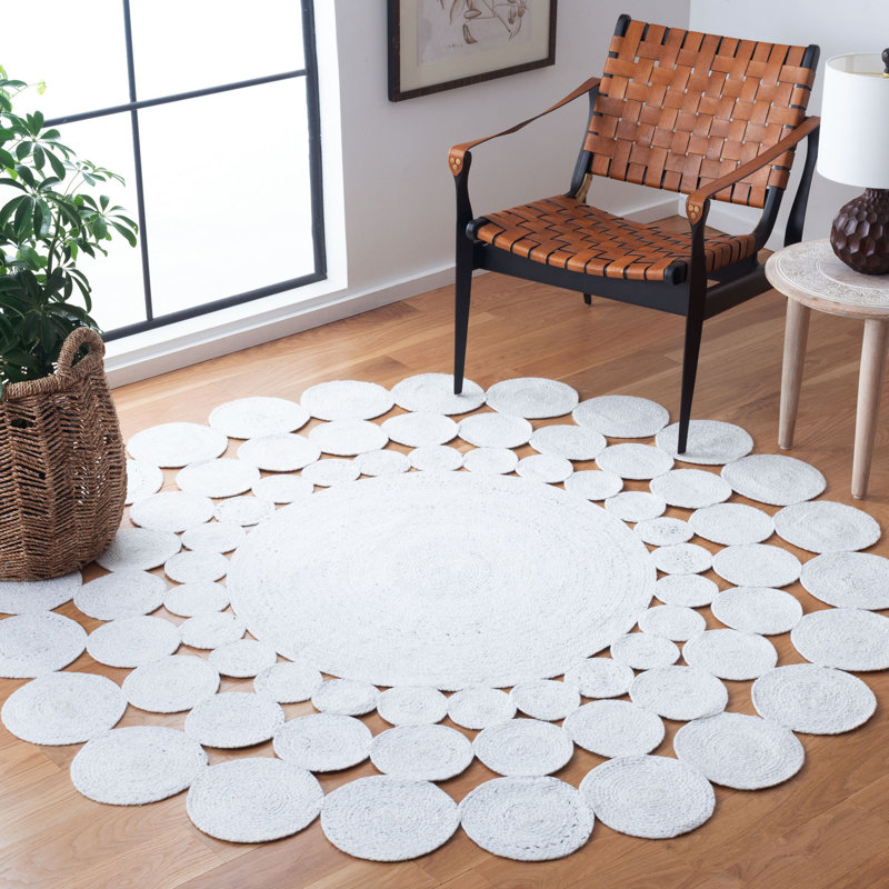 Dougherty Hand Woven Performance Rug, Round 6'