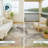 Machine Washable Indoor/Outdoor Chantille ACN2768 Floral Rug-1116216196