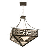 Symbol for Wood 4 - Light Chandelier