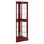 Armoire de coin avec lumières-314282376