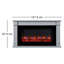 Bradbury-Ambience Suncrest 121.5 cm W Electric Fireplace
