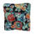 Black/Red/Orange Floral