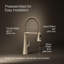 Graze Single Handle Kitchen Faucet with 21-9/16" Spout-1811769788