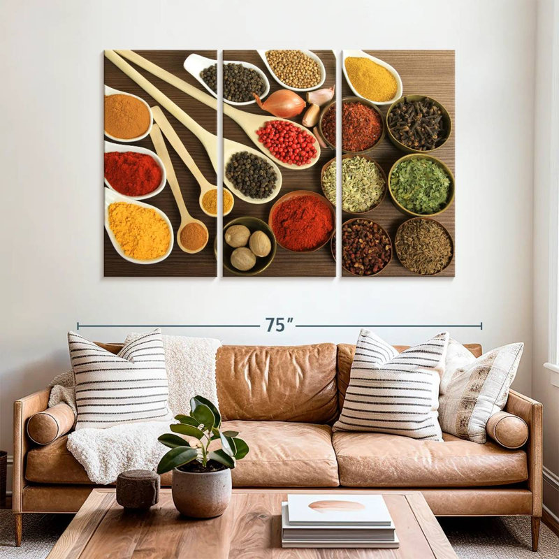 Yarlin Spice Collection, 42" H x 65" W