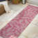 Tapis fuchsia / gris clair Hesperus Nevis