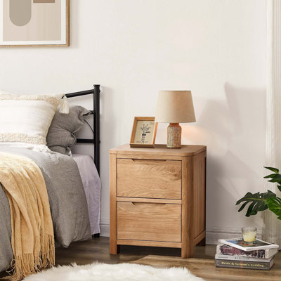 Keedysville 50cm W Manufactured Wood Bedside Table