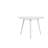     Pangea Home Hal 3 Legs End Table - Hal Accent Table – Modern Side Table for Living Room, Bedroom, or Lounge Spaces- White Side Table-887324343