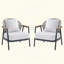 Outdoor Rope Club Chair With Cushion-1253194619