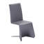 Chaise parsons à oreilles en cuir Jollanta-475609101