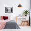 Art mural sur toile flottant encadré noir sur toile noir argenté par Amanda Greenwood-71354867-71354868