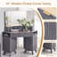 Meuble-lavabo de coin cannelé l 47,3 po-1919078735