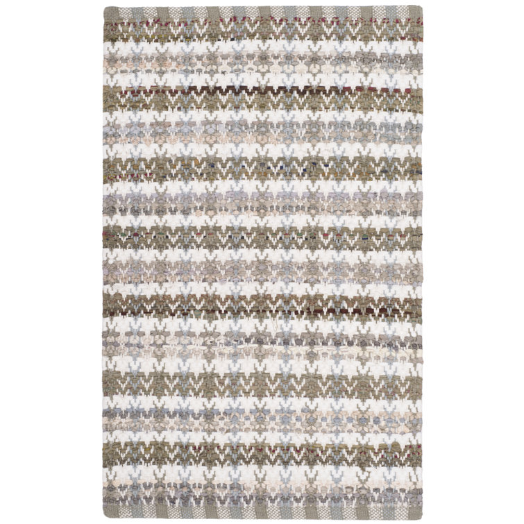 Ingleside Hand Woven Cotton Striped Rug