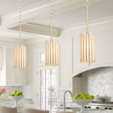 Rosdorf Park 3Pcs Crystal Chandelier Lighting Adjustable Hanging Lamp  Pendant Light Fixture & Reviews