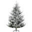 Arbre de Noël artificiel avec 1218 pointes, base en acier-431747508