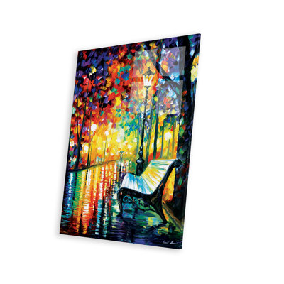 Elle a laissé ... sur plastique / acrylique par Leonid Afremov Peinture