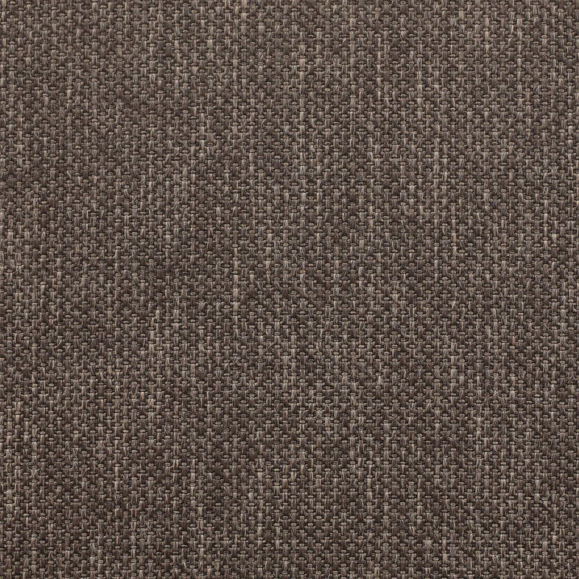 Devin Round Outdoor Ottoman with Cushion, Ellor Brown