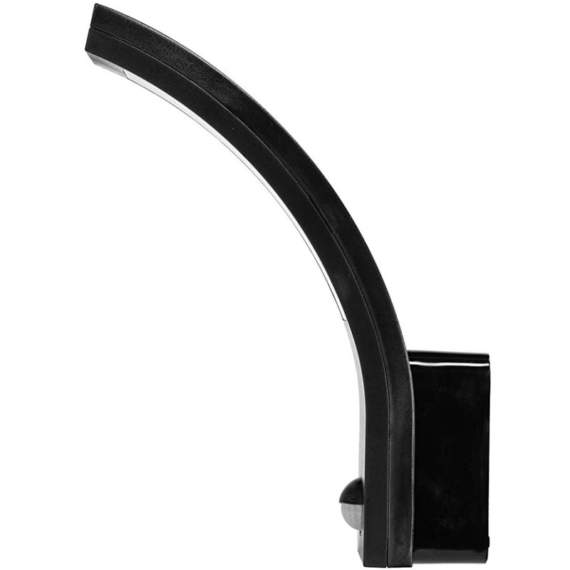 Lucabello Black 25cm H Integrated LED Outdoor Flush Mount