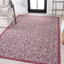 Tapis d'intérieur / extérieur gris clair / fuchsia Deronte-1755463217