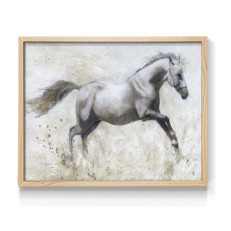 Galop - impression encadrée - réarmable, Naturel, H 11 po x l 14 po