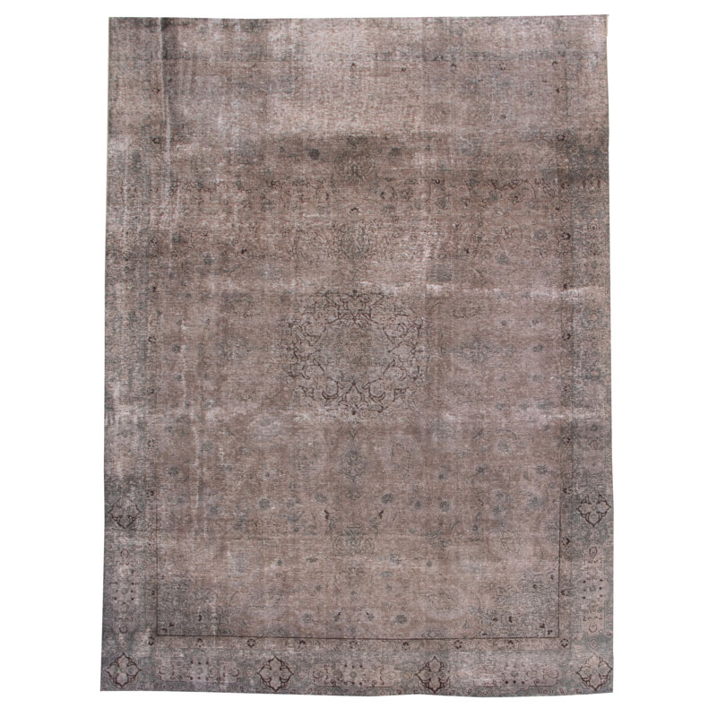 Tapis taupe à transition de couleur 8 po 7 po x 11 po 8 po