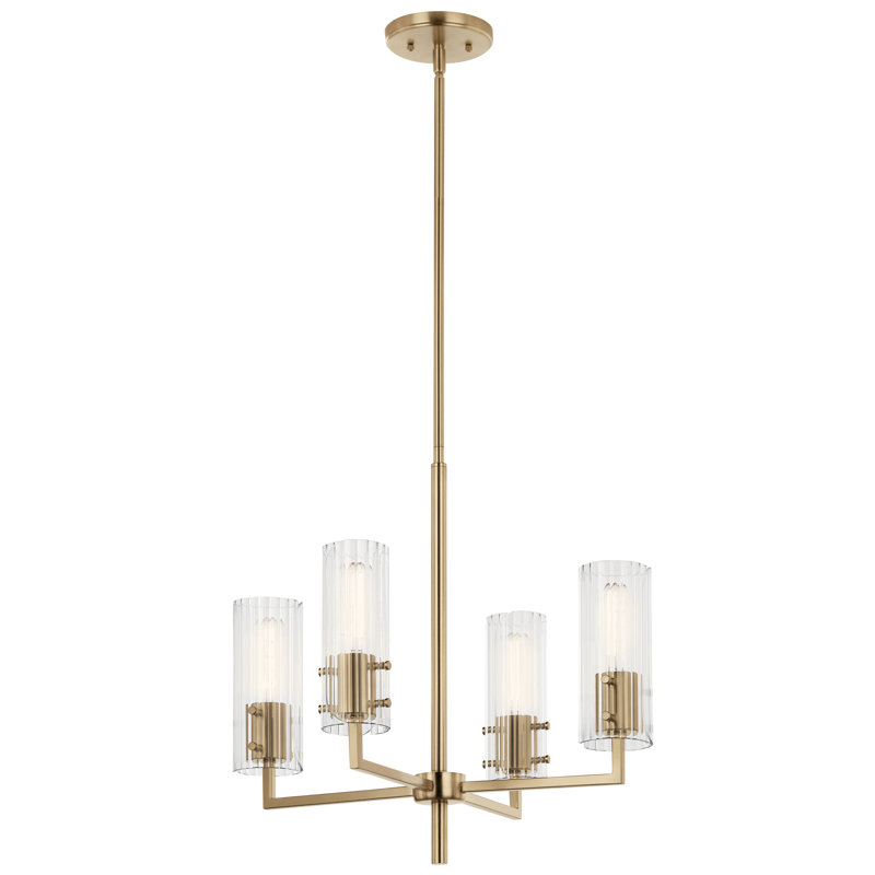 Lustre 20 lumières 20,5 ", Laiton