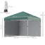 Theroux 2.90m x 2.90m Steel Pop-Up Gazebo-883138763
