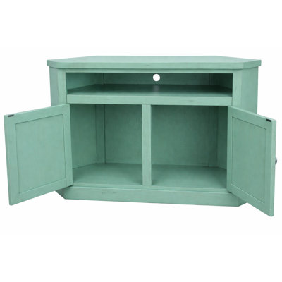 Bordeaux Unfinished Corner TV Stand for TVs up to 65"