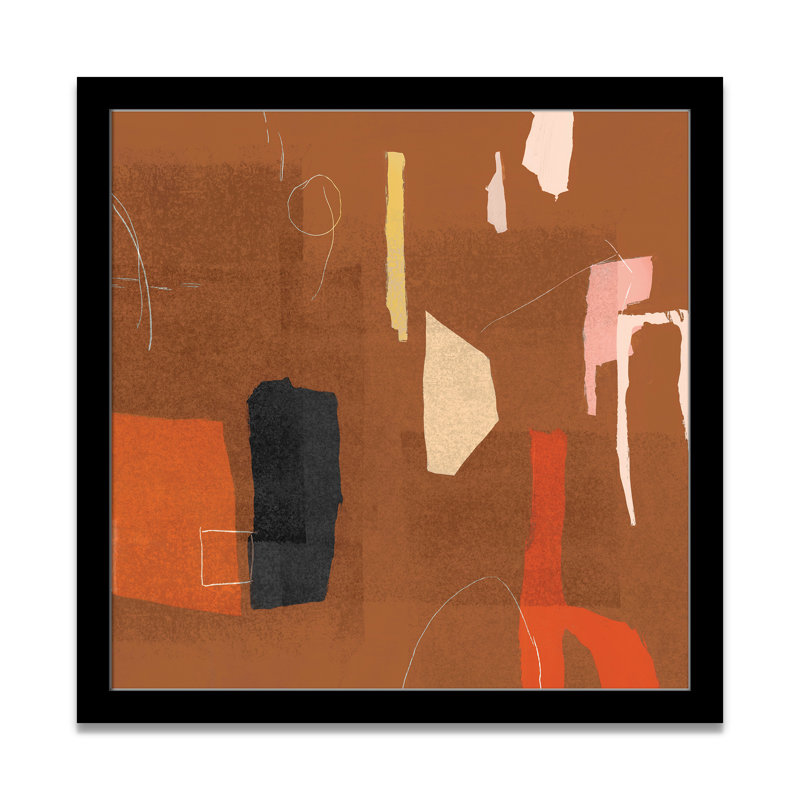 Ultra II Cinnamon Version by John Constable, 24.5" H x 24.5" W x 1.125" D, Gold Bead