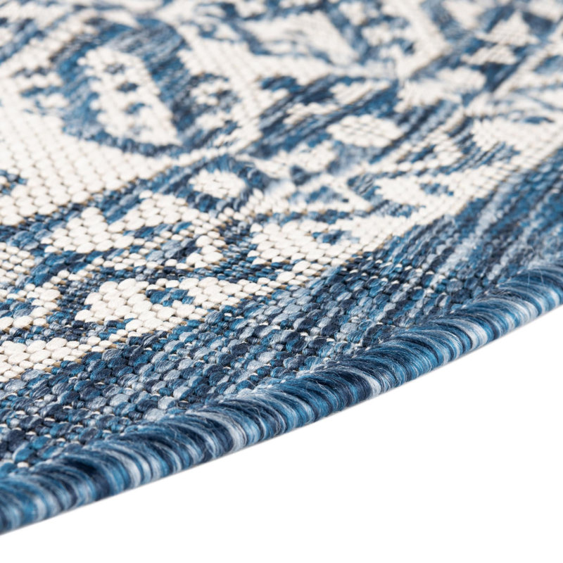 Anariya Indoor / Outdoor Rug, Round 4'
