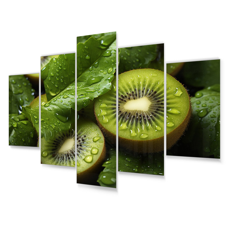 Modern Food & Beverage Wall Decor on Metal