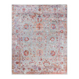 Overdyed One-of-a-Kind 8' 1" X 10' 3" Hand Knotted Area Rug