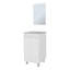 Armoire de salle de bain Saratoga avec 2 portes, blanc