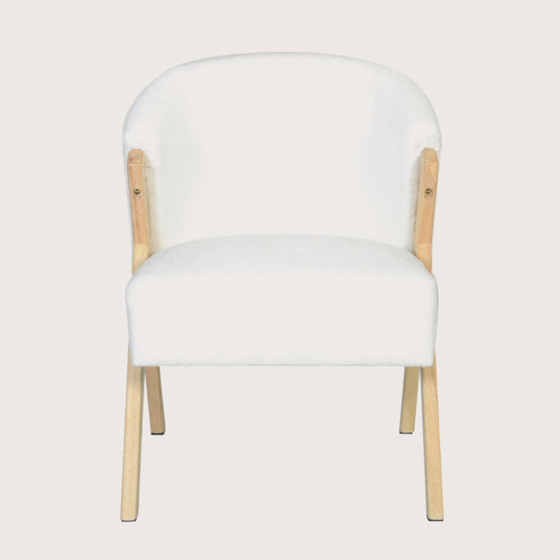 Chaise longue avec dossier sculpté Cody